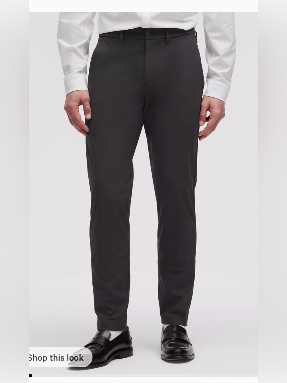 Lululemon Comission Alim Fit Pant Obsidian Warpstreme , size 32/27